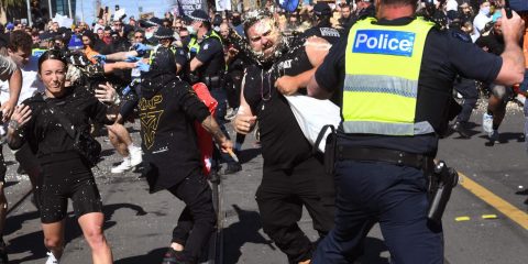 Australian COVID-19 Protests Turn Violent